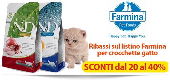 Crocchette Farmina Gatto in Offerta