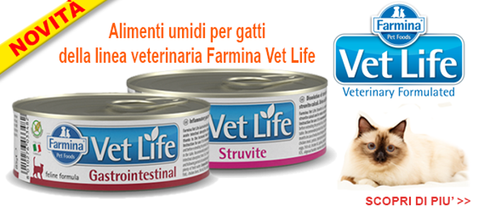 Novità Farmina Vet Life cibo umido per gatti